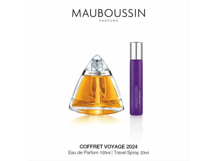 Coffret Voyage Pour Femme - Eau de Parfum 100ml + 20ml
