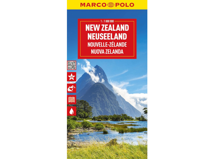 NOUVELLE ZELANDE 1 : 1.000.000 - MARCO POLO HIGHLIGHTS