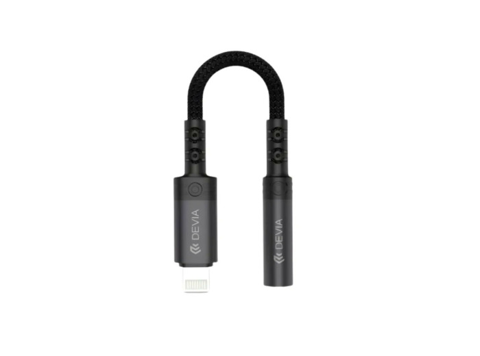 DEVIA Adaptateur Lightning/USB - C vers Jack 3.5mm
