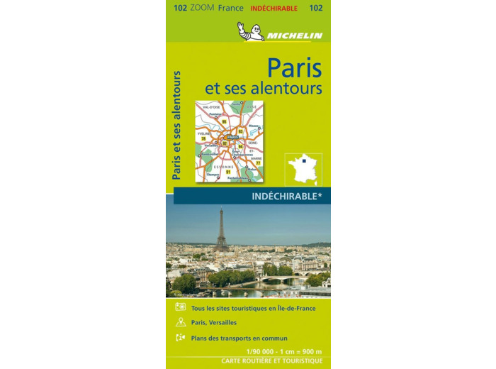 CARTE ZOOM PARIS ET SES ALENTOURS