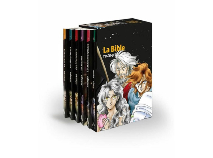 LA BIBLE EN MANGA - COFFRET COLLECTOR INTEGRAL (VOLUMES 1 A 6)