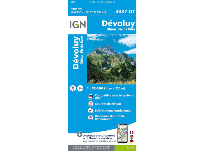 3337OT DEVOLUY OBIOU - PIC DE BURE