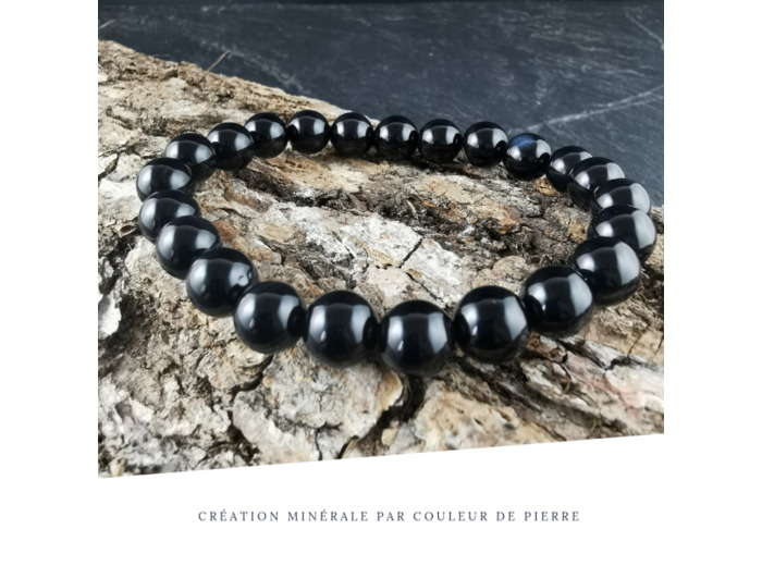 Obsidienne noire 6mm