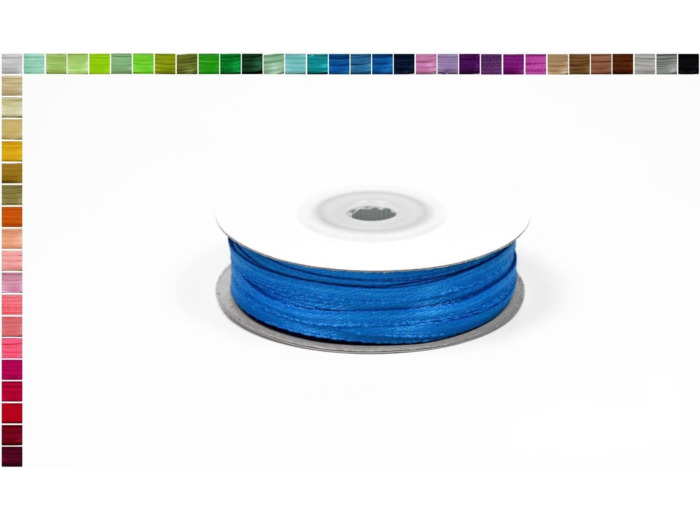 Ruban satin bleu roi 352 largeur 3 mm