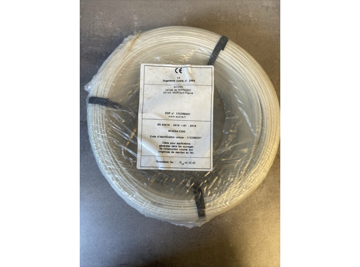 CABLE Optique ACOME N7459A-C250 NORME EN 50575:2014+A1:2016 (100m)