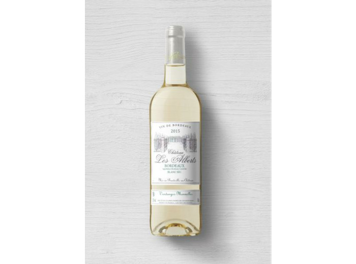 Bordeaux Blanc Sec Sémillon Château Les Alberts 6 bouteilles 75 cl