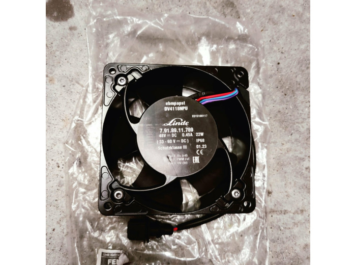 Linde - Ventilateur CC - ebm-papst DV4118NPU