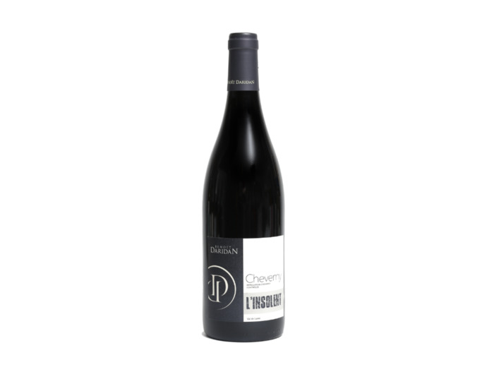 COUR CHEVERNY ROUGE L'INSOLENT DOMAINE DARIDAN