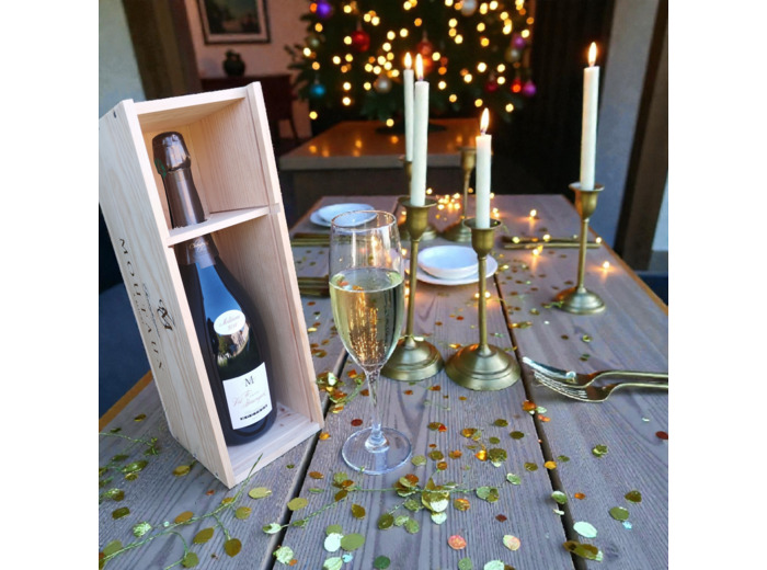 Magnum Champagne Coffret Bois Val de Beauregard millésime 2011