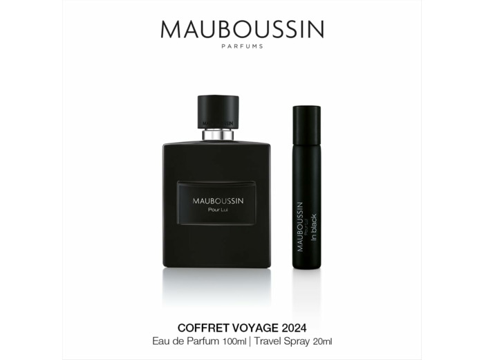 Coffret Voyage Pour Lui In Black - Eau de Parfum 100ml + 20ml