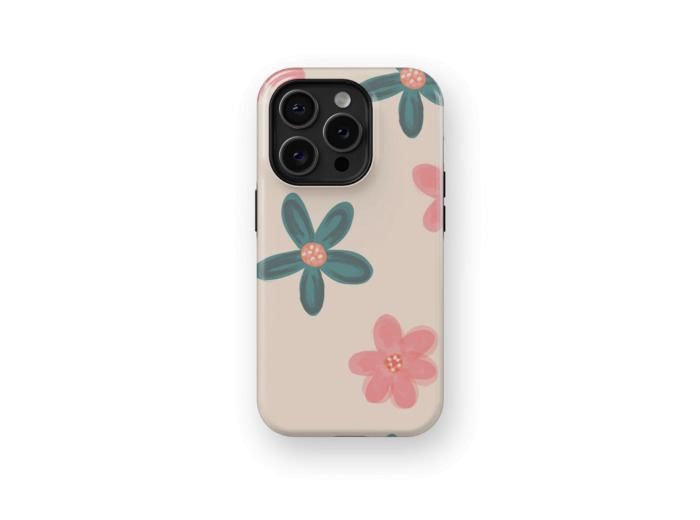 Canvas Garden | Coque de téléphone 3D 2en1 Ultra-résistante