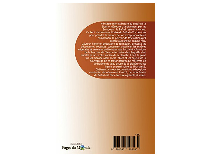 PETIT DICTIONNAIRE ILLUSTRE DU BAIKAL