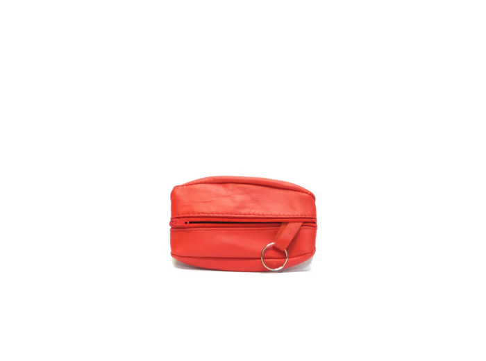 Porte-monnaie grain de café en cuir