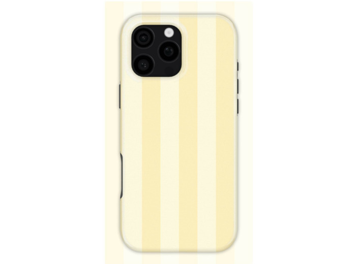 Lemon Stripes Case | Coque de téléphone 3D 2en1 Ultra-résistante