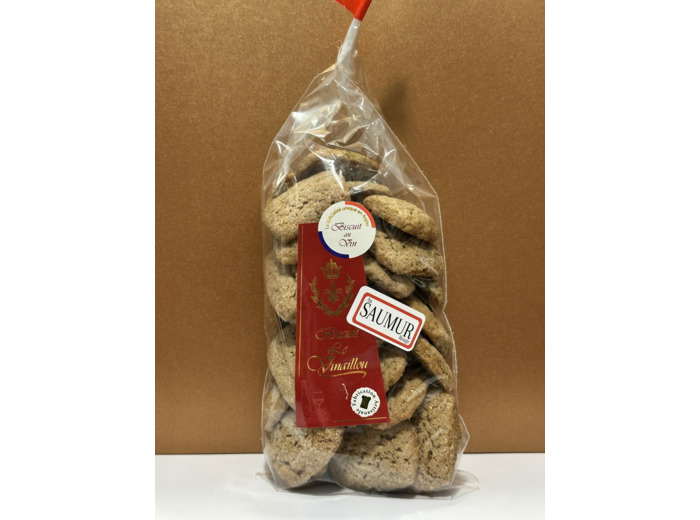 Biscuits au Saumur rouge "Le Vinaillou" (250gr)