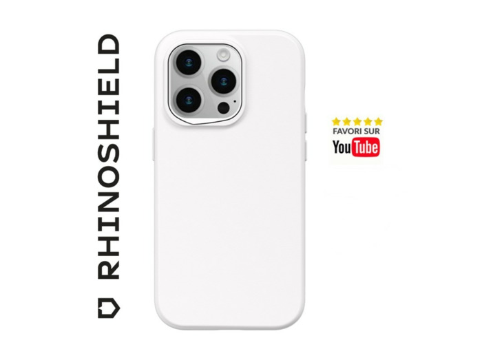 RHINOSHIELD COQUE SOLIDSUIT BLANC CLASSIC POUR APPLE IPHONE 14 PRO MAX