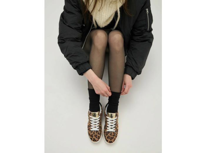 Baskets éclair léopard - Eléa - Vanessa Wu