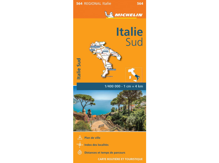 CARTE REGIONALE ITALIE SUD