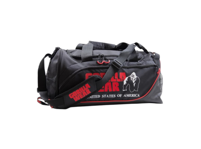 GORILLA WEAR GYM BAG ROUGE ET NOIR