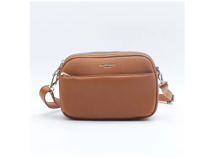 P423- Sac Multipoches Flora&Co (camel)