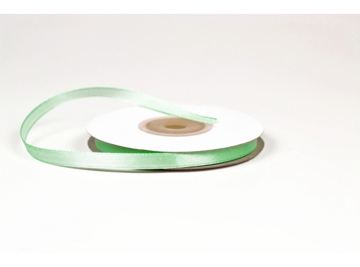 Ruban satin vert d'eau 513 largeur 6 mm