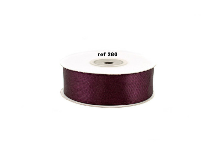 Ruban satin baie 280 largeur 25 mm
