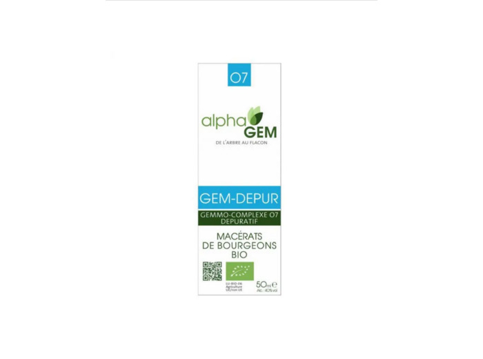 Alphagem - Gem-Depur Complexe n°07 Bio - 50 ml
