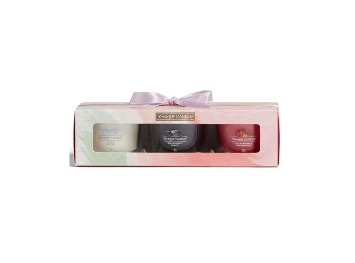 Coffret cadeau Printemps - 3 VOTIVES EN VERRE ORIGINALES