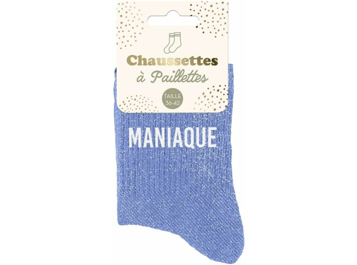 STC Chaussettes paillettes maniaque