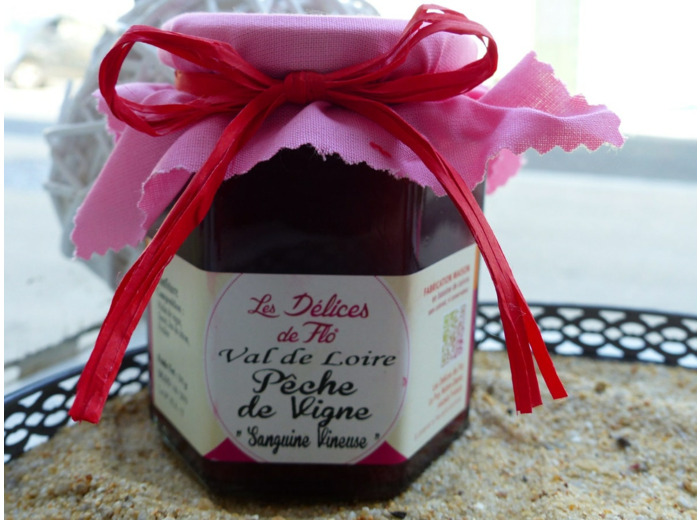 Confiture Pêche de vigne Val de Loire (290gr)