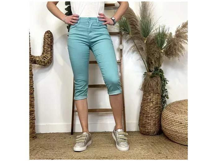 O615- Pantacourt Voggo (T36-T44) (vert céladon)