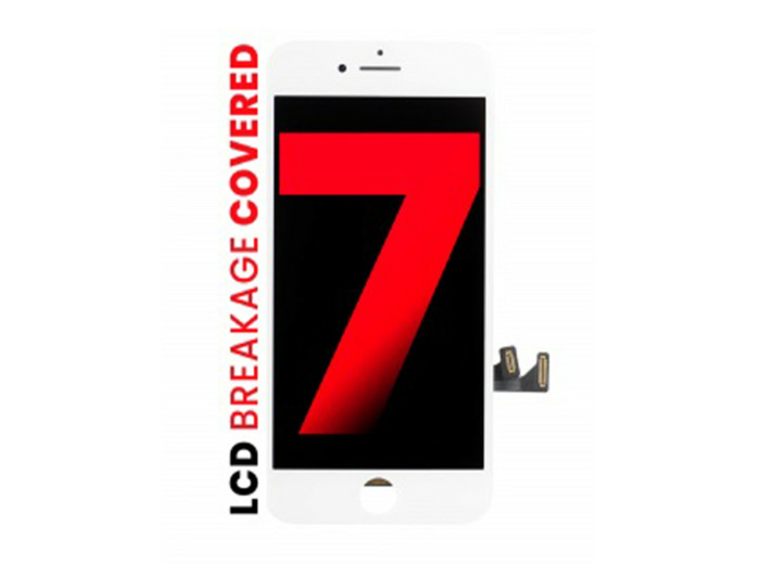 Bloc écran LCD pour iPhone 7 - XO7 Incell - Blanc