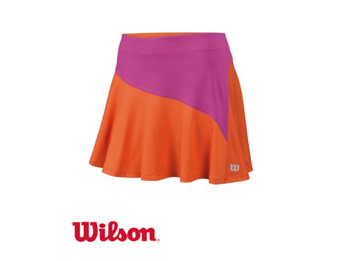 WILSON SKIRT STAR BONDED Orange/Violet