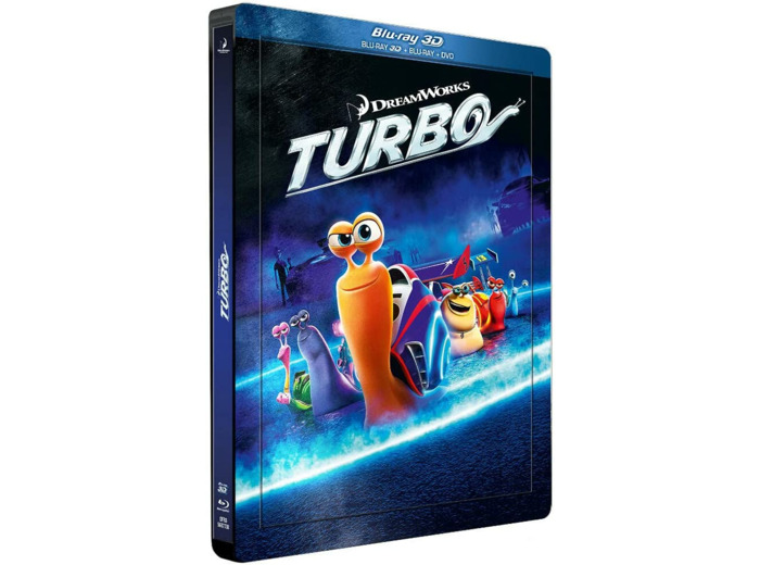 Turbo [Combo 3D + Blu-Ray + DVD-Édition boîtier SteelBook]