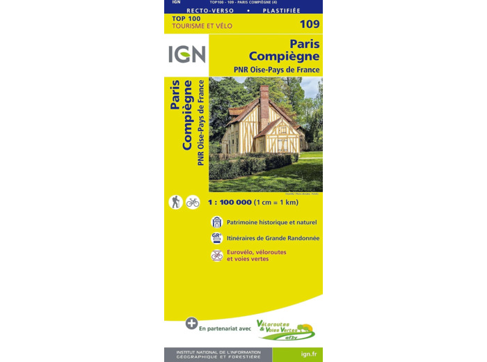 109 - PARIS COMPIEGNE PNR OISE PAYS DE FRANCE