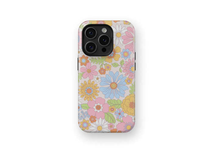 Floréal | Coque de téléphone 3D 2en1 Ultra-résistante
