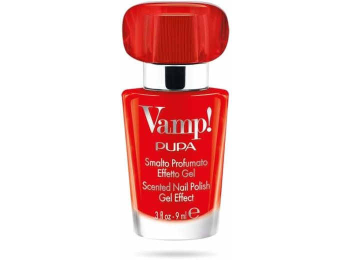PUPA Vamp! Vernis parfumé effet gel à la fragrance rouge N°201 9 ml