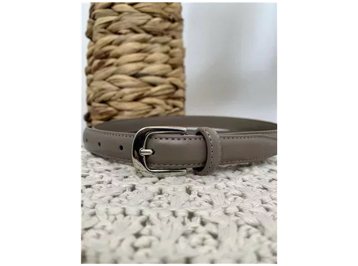 V696- Ceinture sécable Très Fine 1.8cm (taupe)