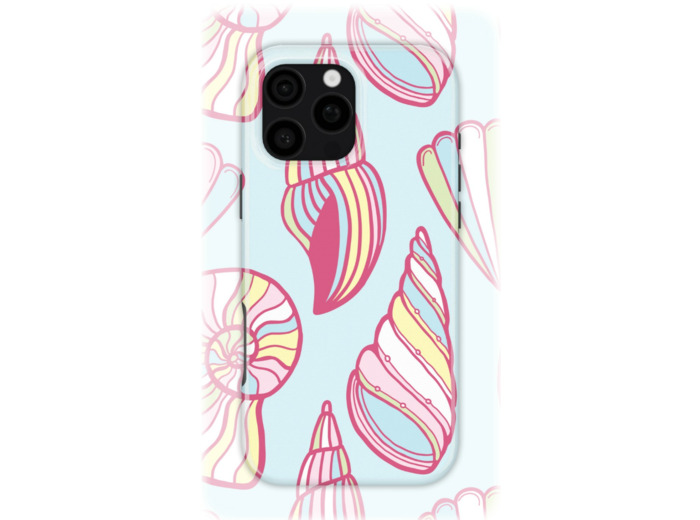 Colorfull Shellfish | Coque de téléphone 3D 2en1 Ultra-résistante