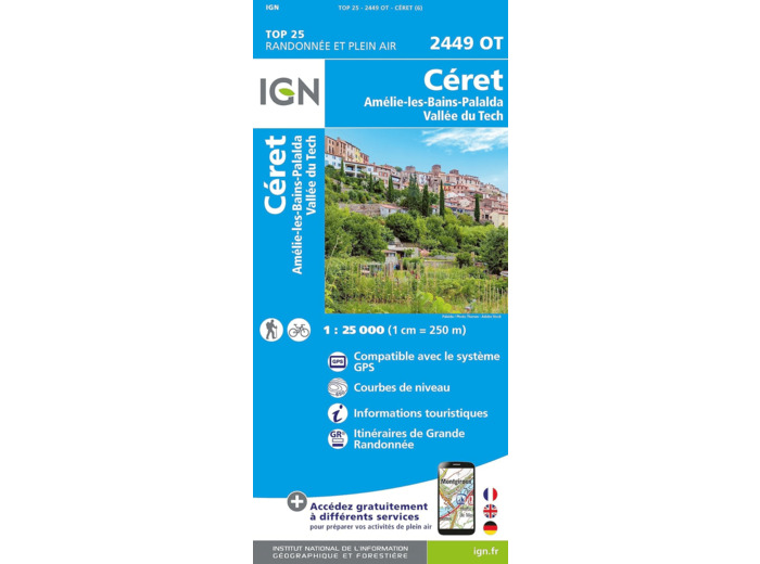 2449OT CERET AMELIE LES BAINS PALALDA VALLEE DU TECH