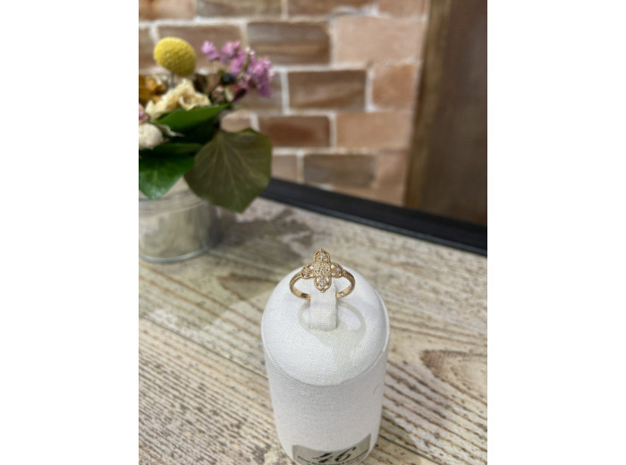 Bague trèfle