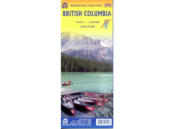 BRITISH COLUMBIA 1: 1'350'000