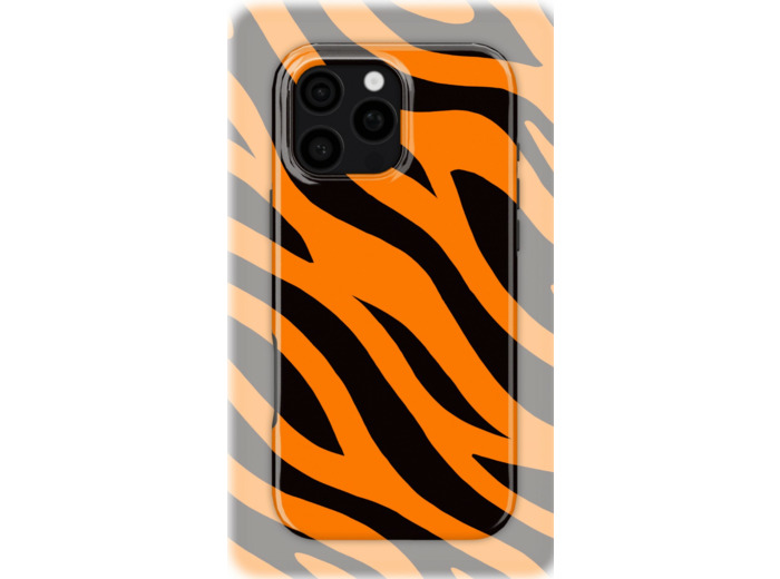 Tiger Groove | Coque de téléphone 3D 2en1 Ultra-résistante