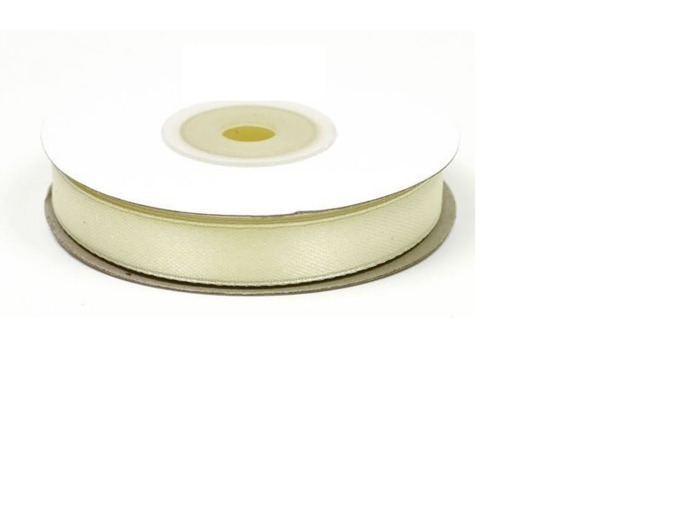 Ruban satin creme 820 largeur 12 mm