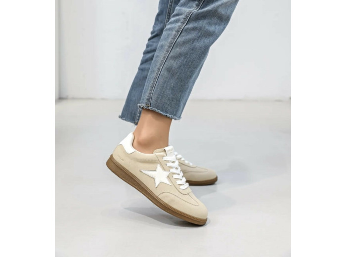 Basket Femme Beige - Maya - Findlay