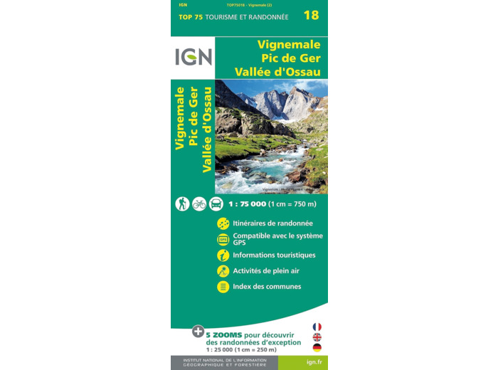 TOP75018 VIGNEMALE-PIC DE GER VALLEE D'OSSAU