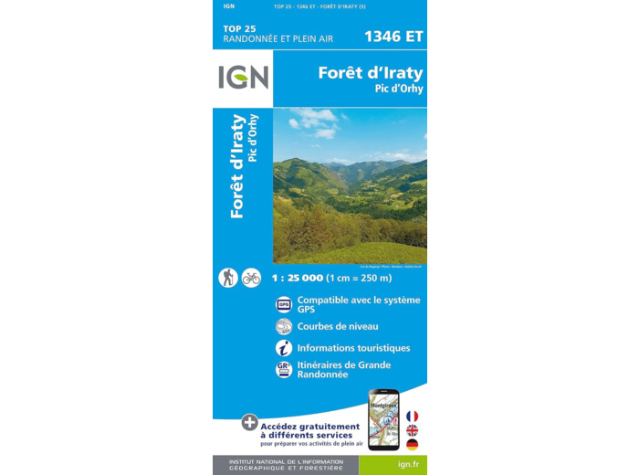 1346ET FORET D'IRATI PIC D'ORHY