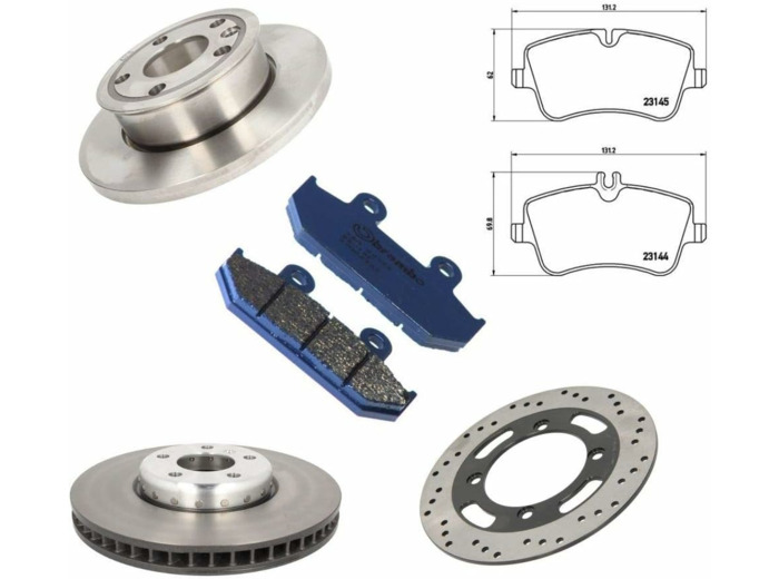 BREMBO - Plaquettes de freins Épaisseur 8,1mm - 07KA1306