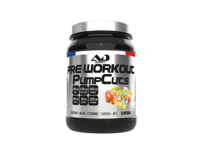 ADDICT PRE WORKOUT PUMP CUTS