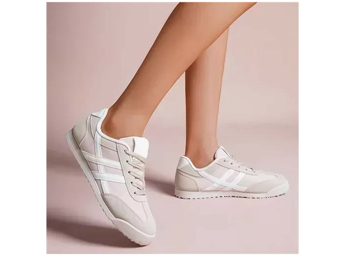 R431- Tennis Basse dentelle (T36-T41) (beige)